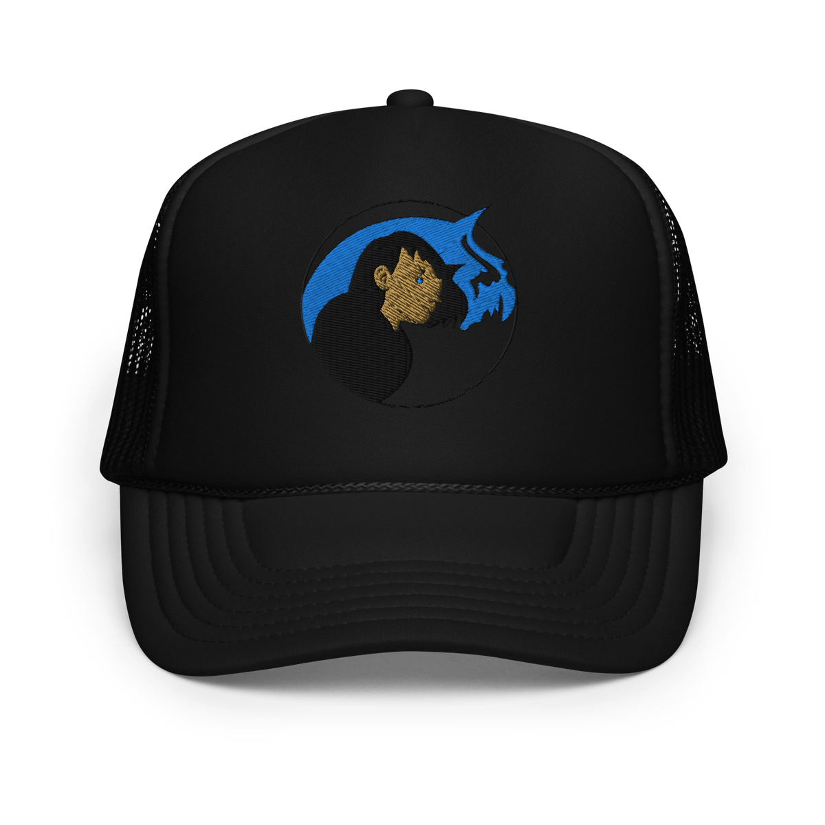 Ki Cap in Black - front view