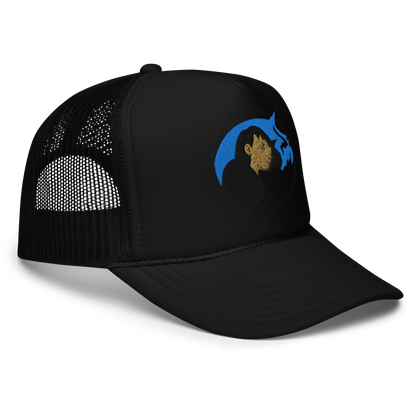 Ki Cap in Black - right front view